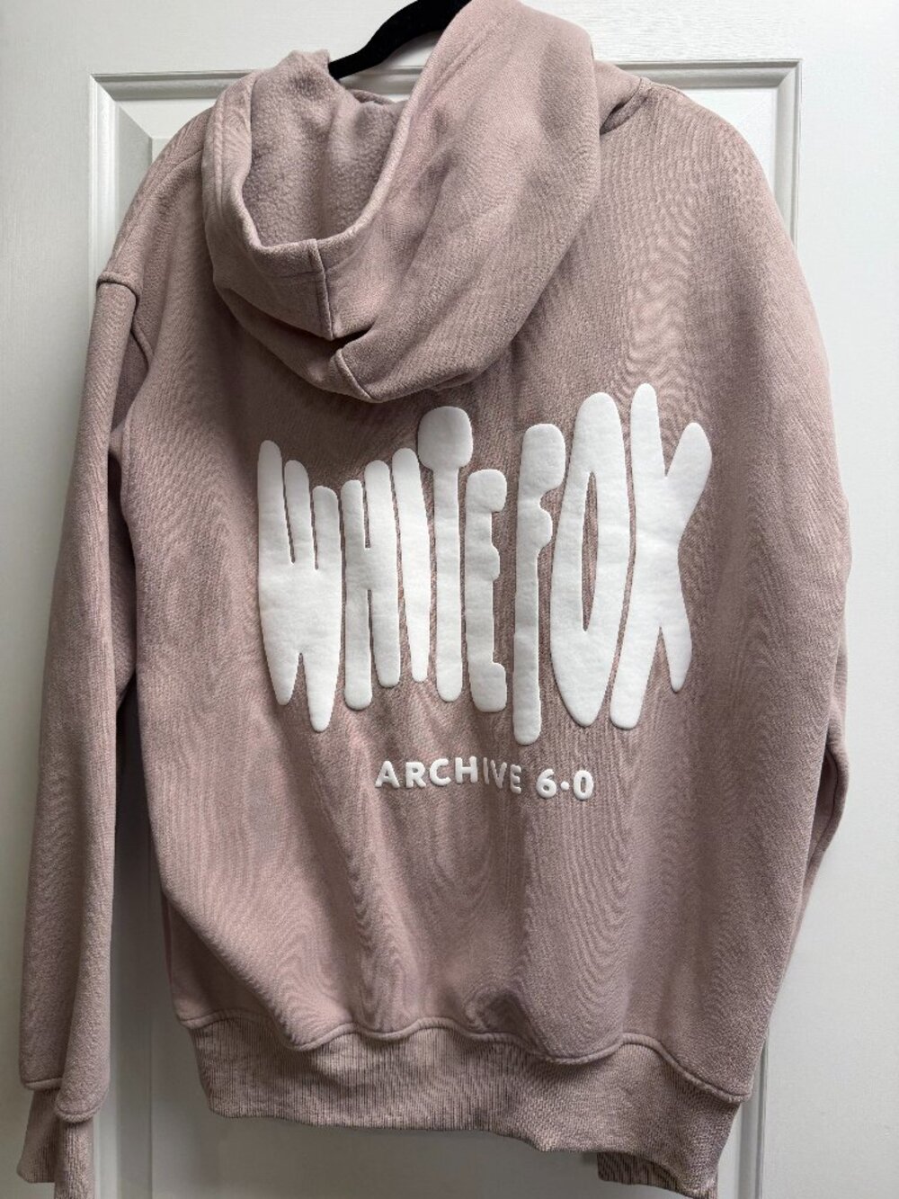 White Fox Archive 6.0 Oversized Hoodie in Cinnamon - Size XS/S